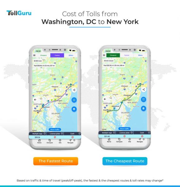 File:Tolls from Washington DC to New York.jpg